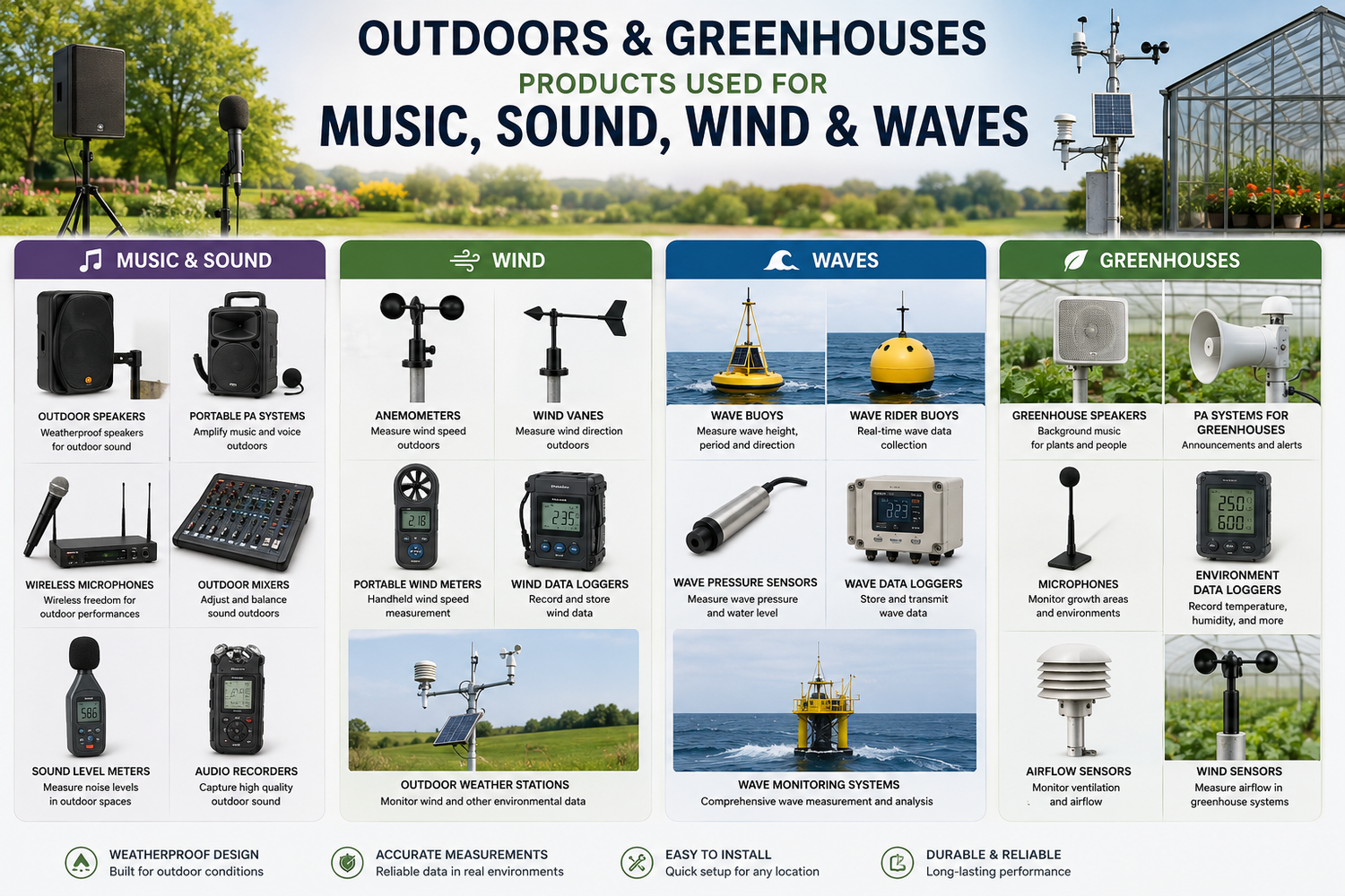 Sound of Winds and Waves