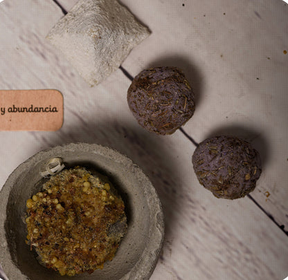 Energy Cleansing Gift Box with Herbs, Resins & Cauldron